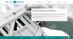 Desktop Screenshot of neuhaus-consulting.de