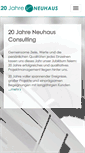 Mobile Screenshot of neuhaus-consulting.de